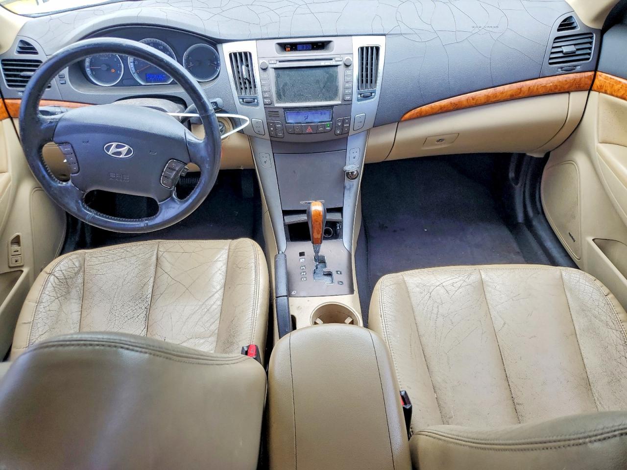 2009 Hyundai Sonata Limited White vin: 5NPEU46C29H430728