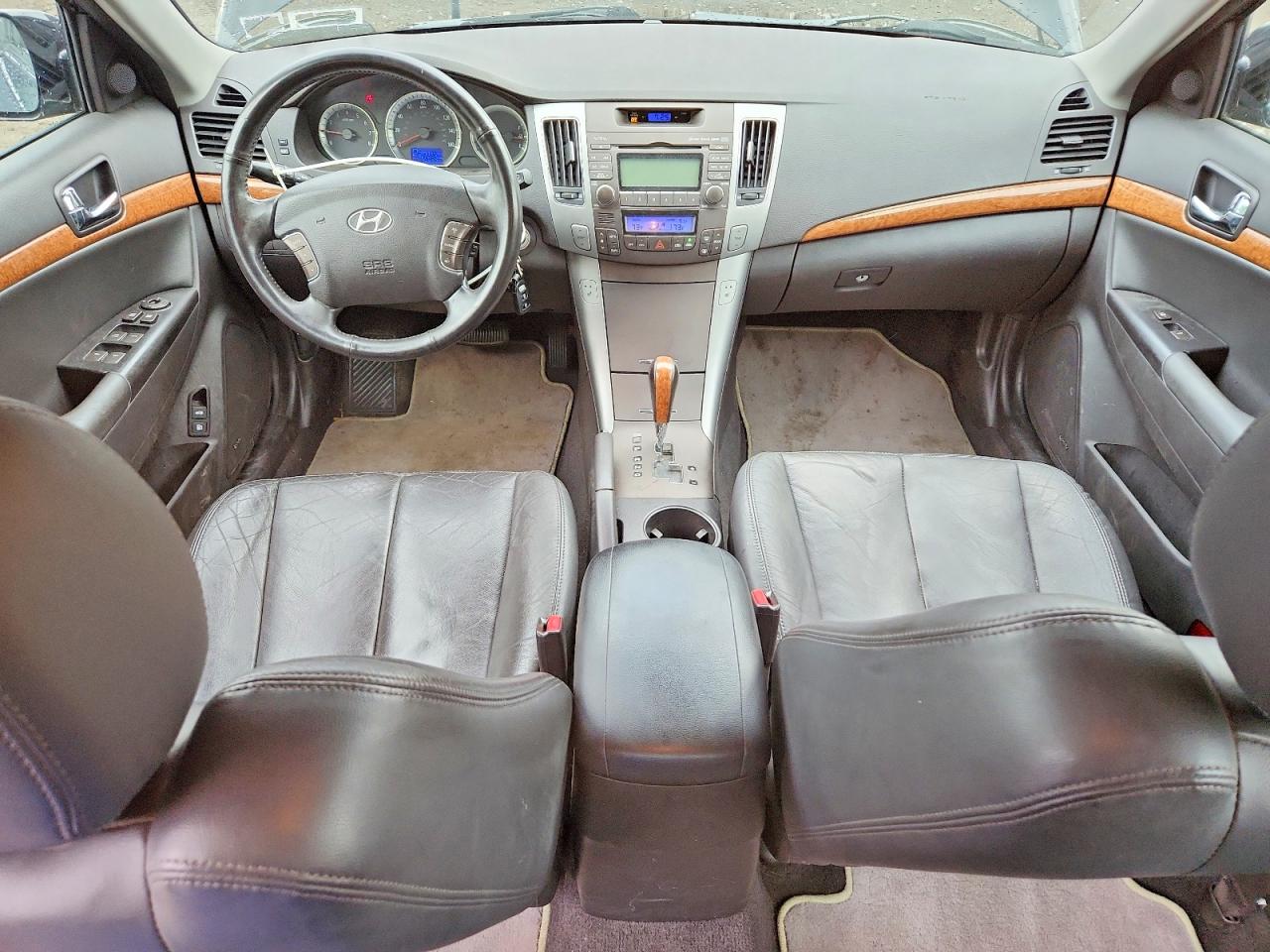 2009 Hyundai Sonata Черный vin: 5NPEU46C29H438912