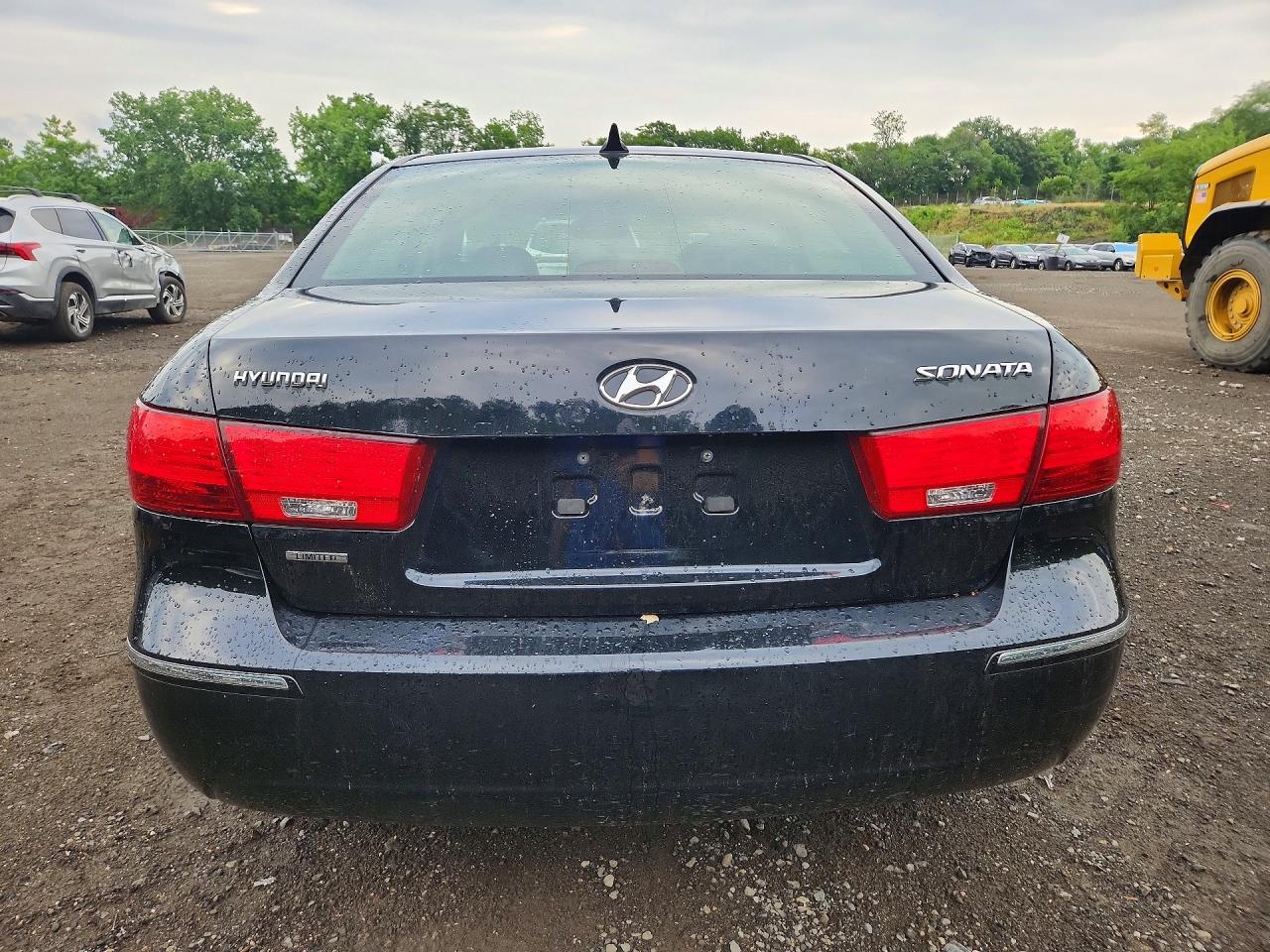 2009 Hyundai Sonata Черный vin: 5NPEU46C29H438912