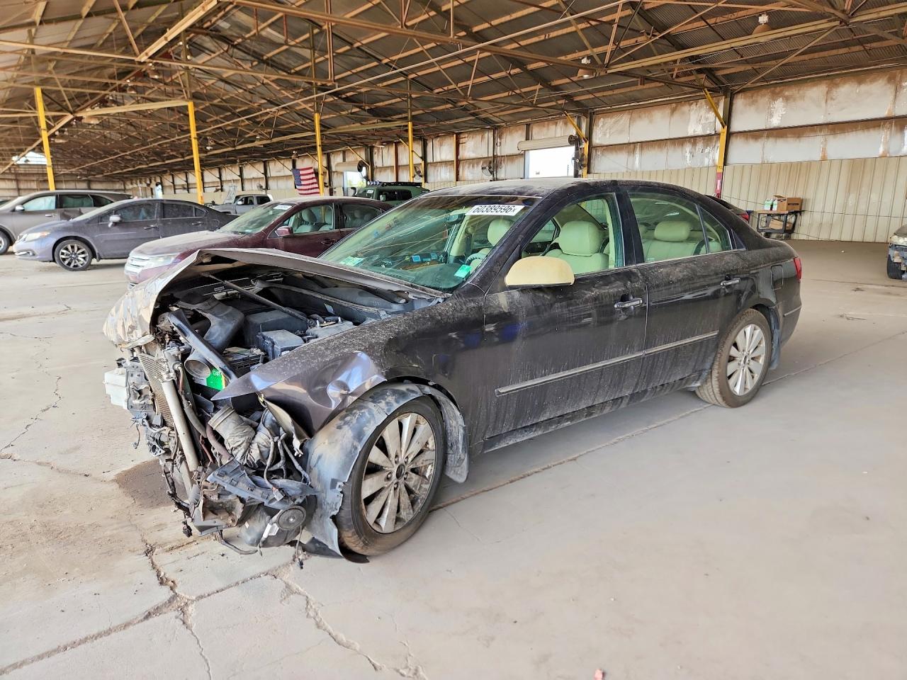 2009 Hyundai Sonata Limited Charcoal vin: 5NPEU46C29H548181