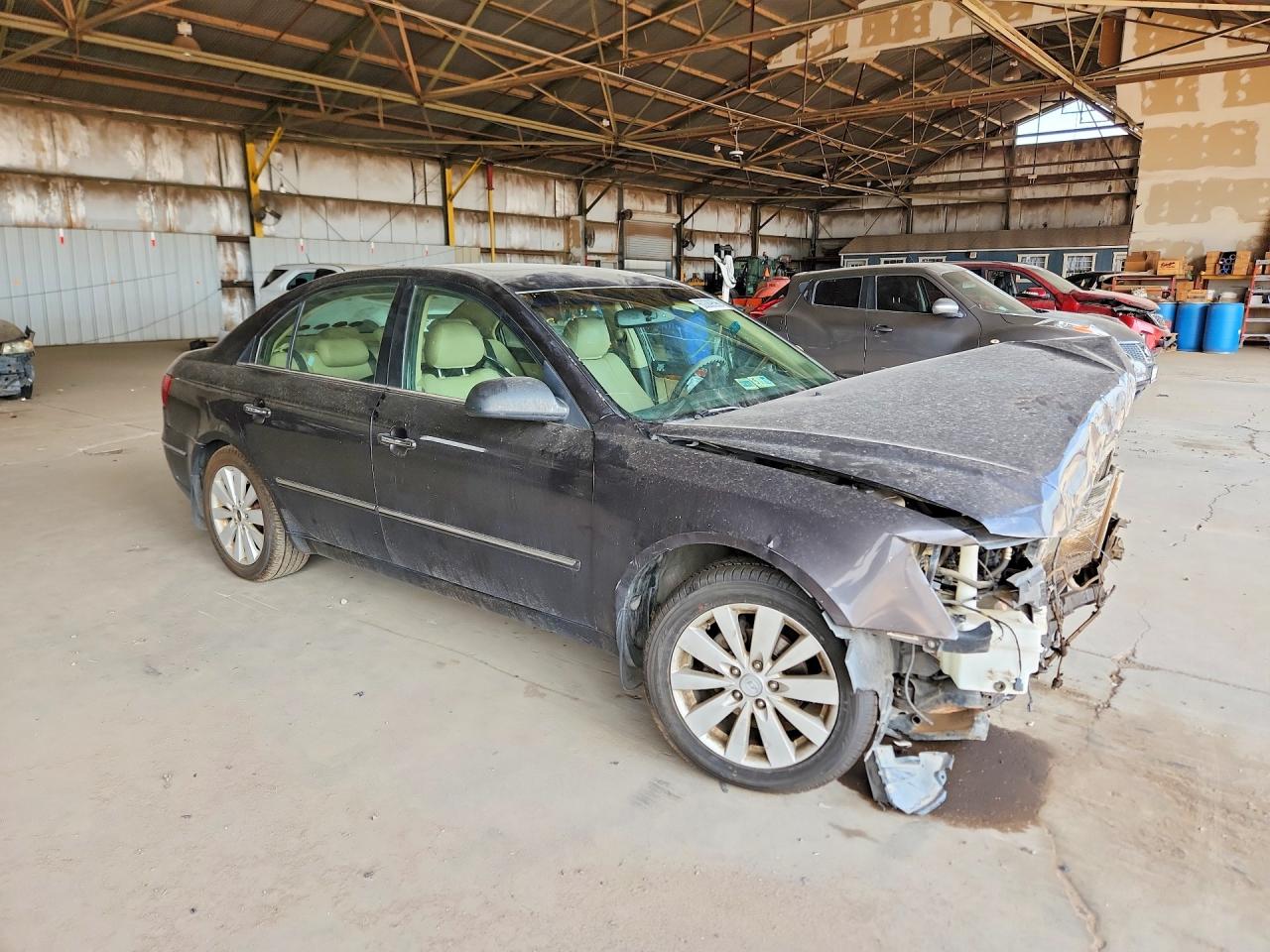 2009 Hyundai Sonata Limited Charcoal vin: 5NPEU46C29H548181