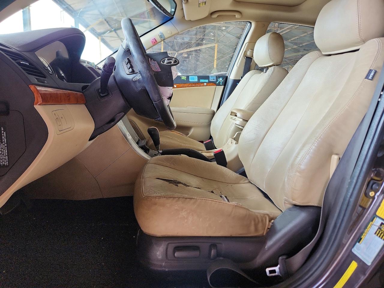 2009 Hyundai Sonata Limited Charcoal vin: 5NPEU46C29H548181