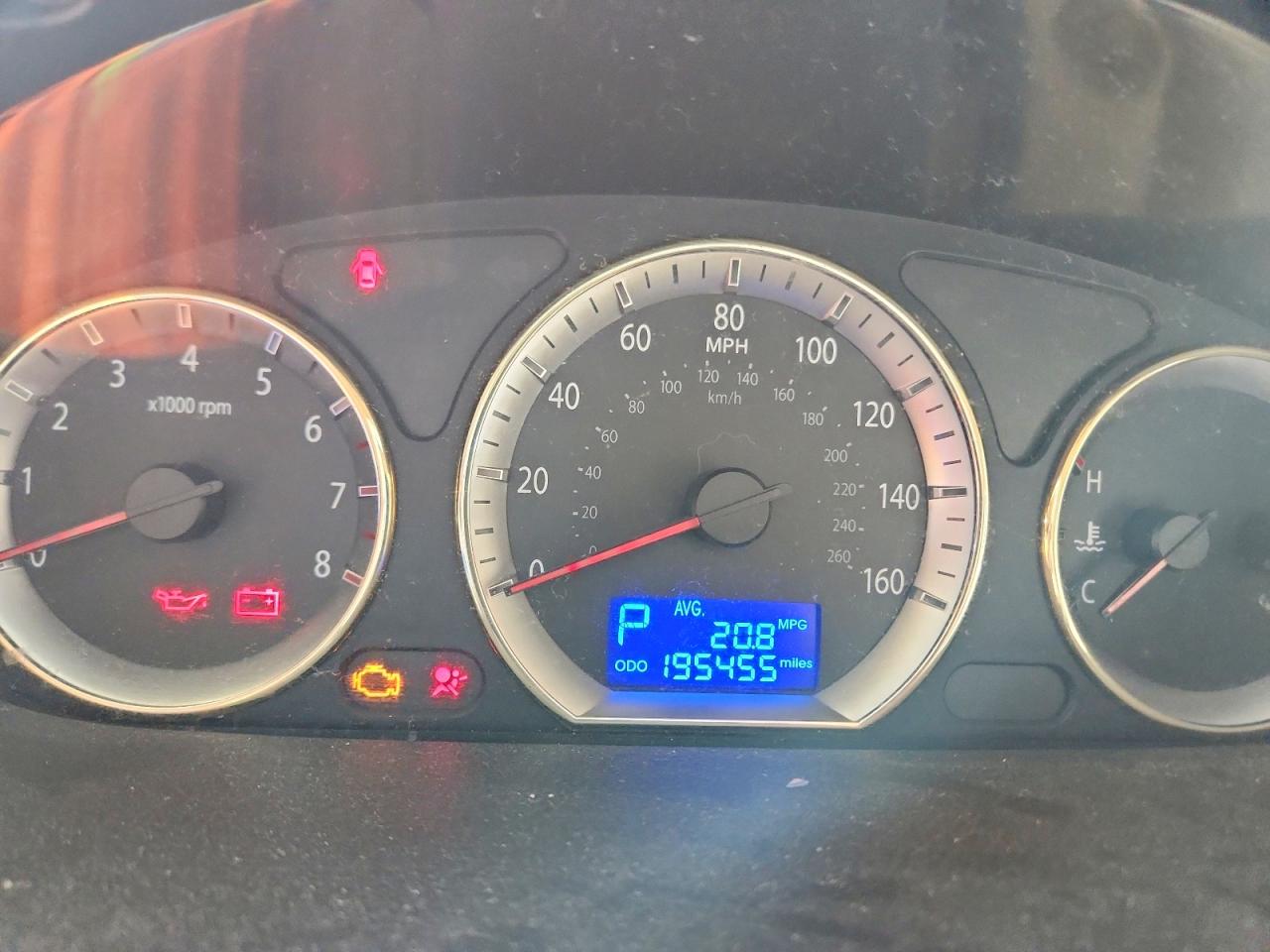 2009 Hyundai Sonata Limited Charcoal vin: 5NPEU46C29H548181