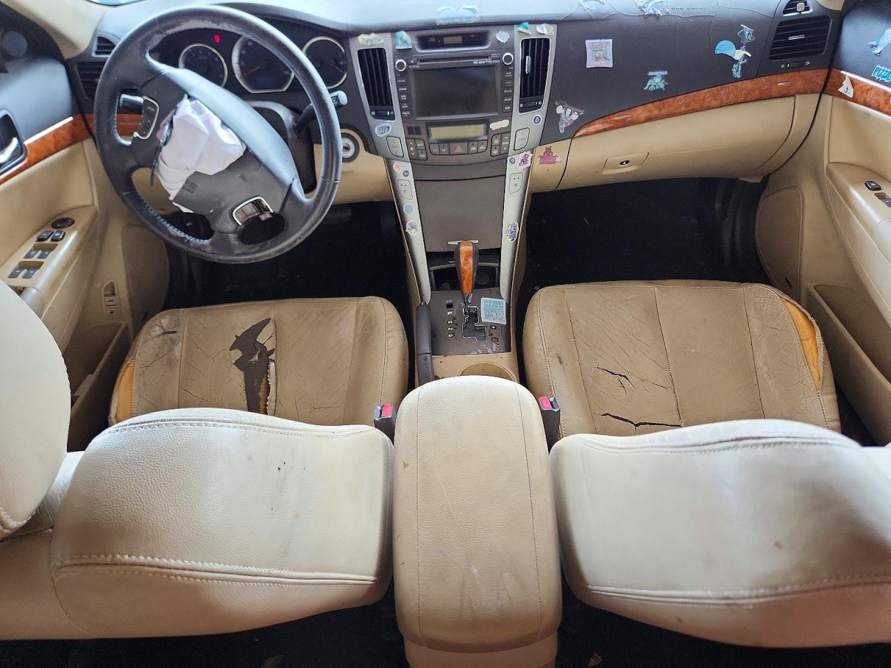2009 Hyundai Sonata Limited Charcoal vin: 5NPEU46C29H548181