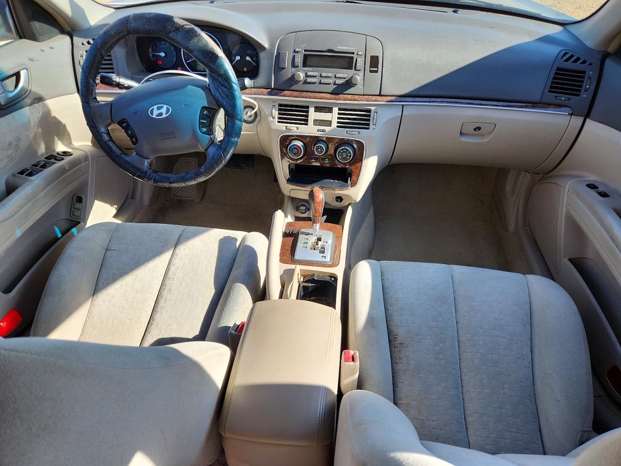 2006 Hyundai Sonata Gls Beige vin: 5NPEU46C36H130448
