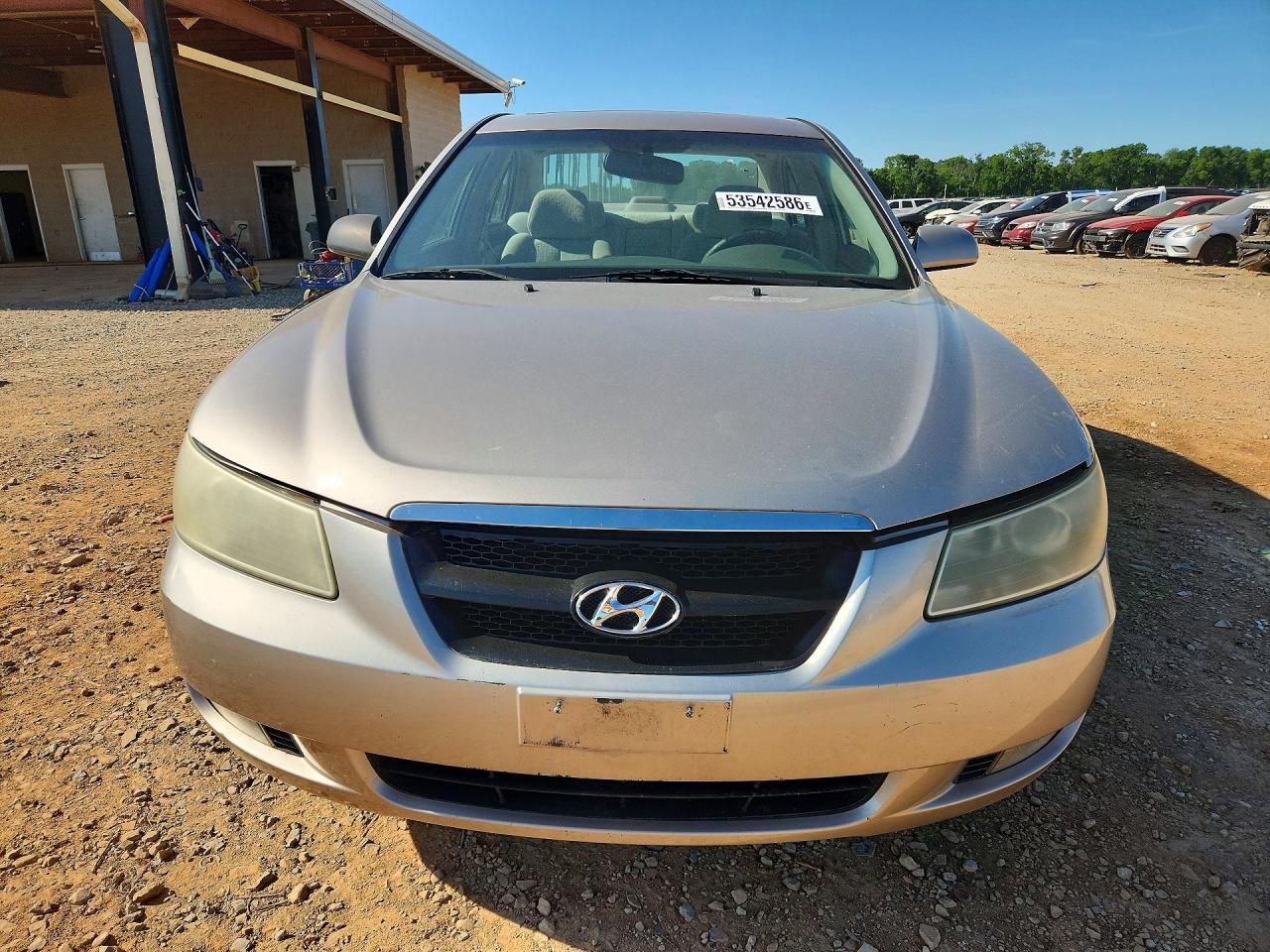 2006 Hyundai Sonata Gls Beige vin: 5NPEU46C36H130448