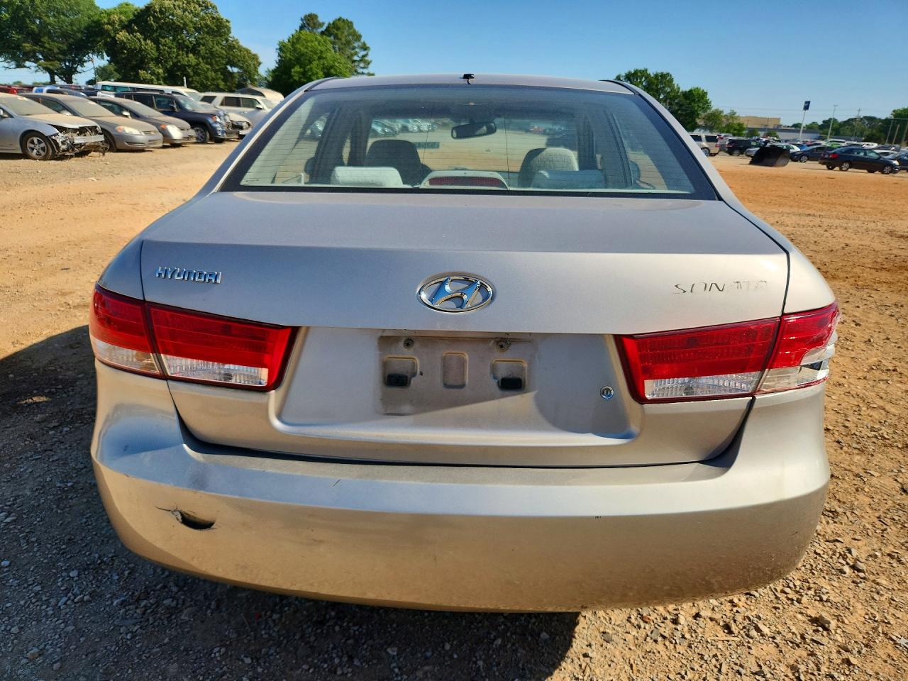 2006 Hyundai Sonata Gls Beige vin: 5NPEU46C36H130448