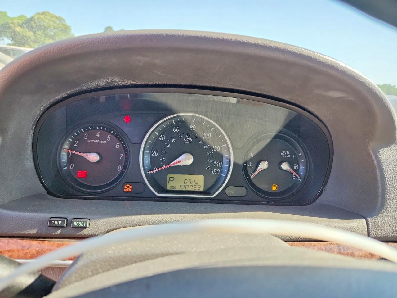 2006 Hyundai Sonata Gls Beige vin: 5NPEU46C36H130448