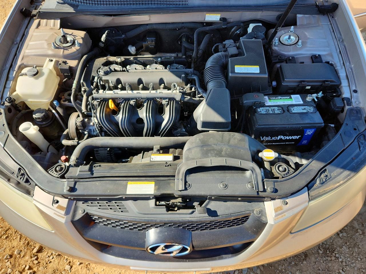 2006 Hyundai Sonata Gls Beige vin: 5NPEU46C36H130448