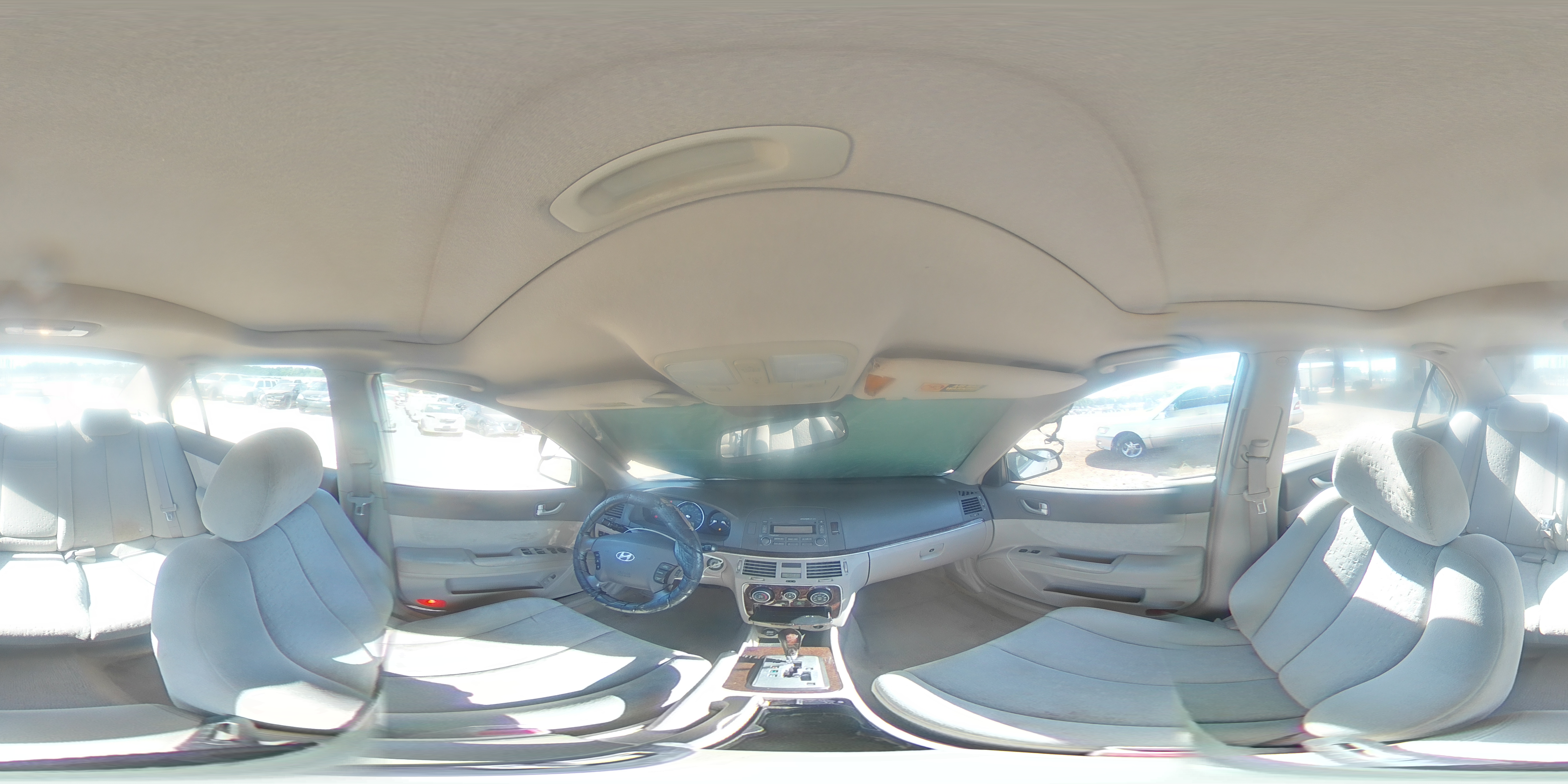 2006 Hyundai Sonata Gls Beige vin: 5NPEU46C36H130448