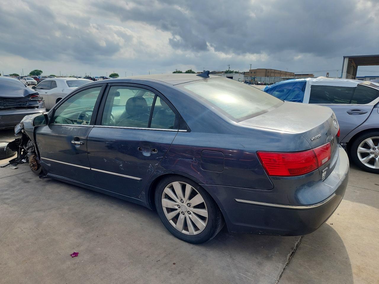 2009 Hyundai Sonata Limited Gray vin: 5NPEU46C39H429412