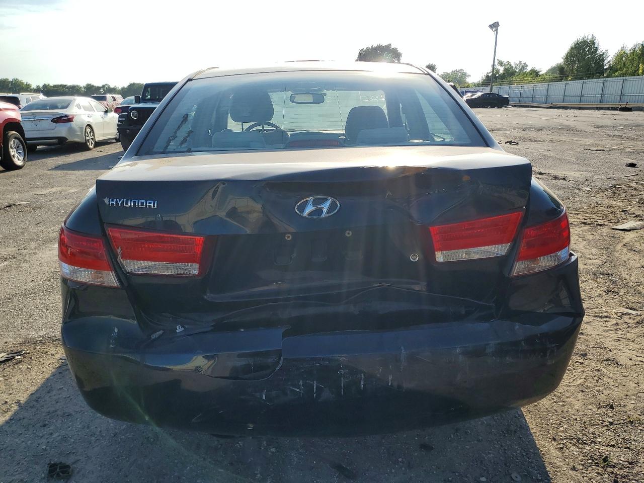 2006 Hyundai Sonata Gls Синий vin: 5NPEU46C46H079204