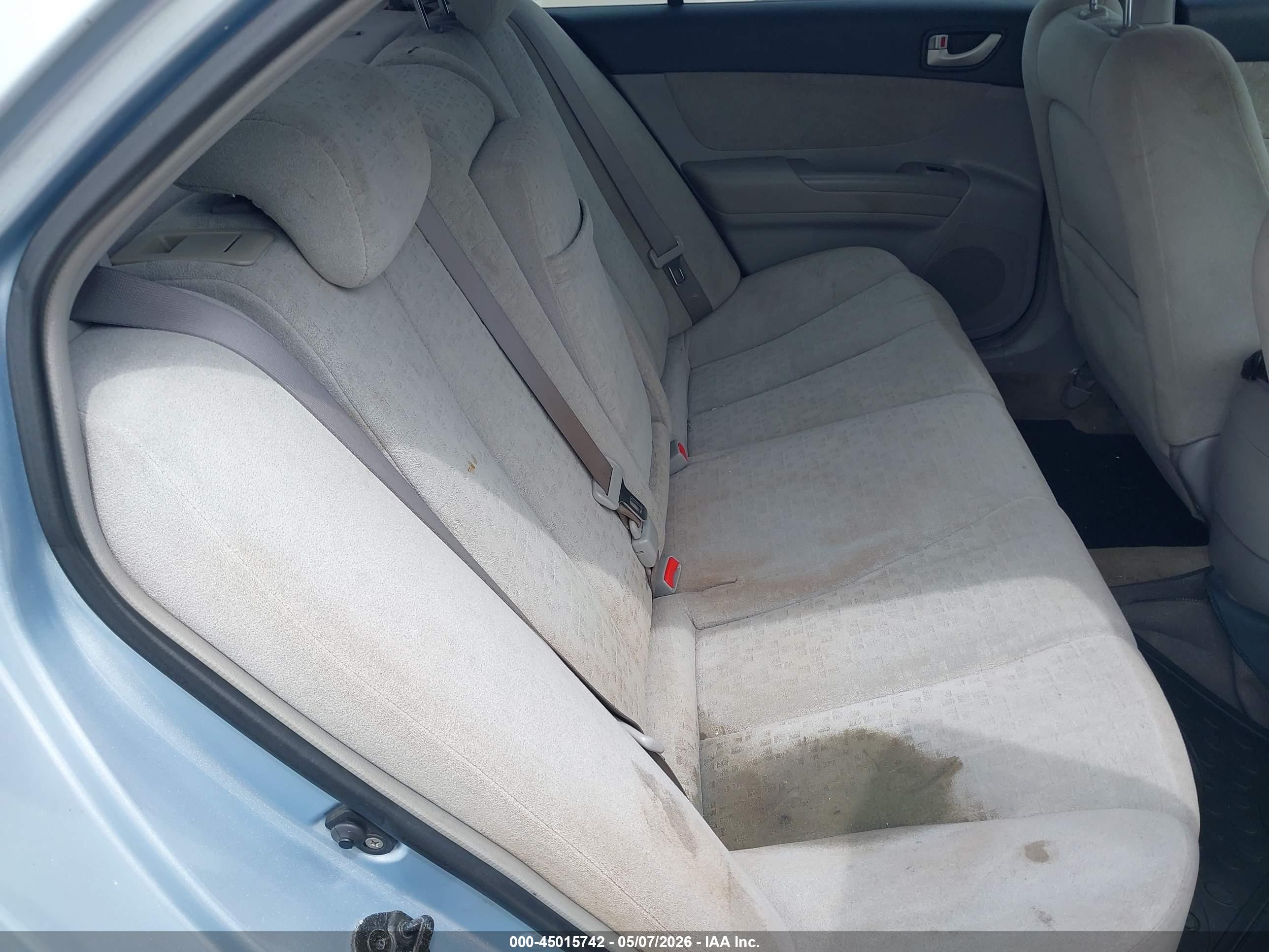 2006 Hyundai Sonata Gls Light Blue vin: 5NPEU46C46H127297