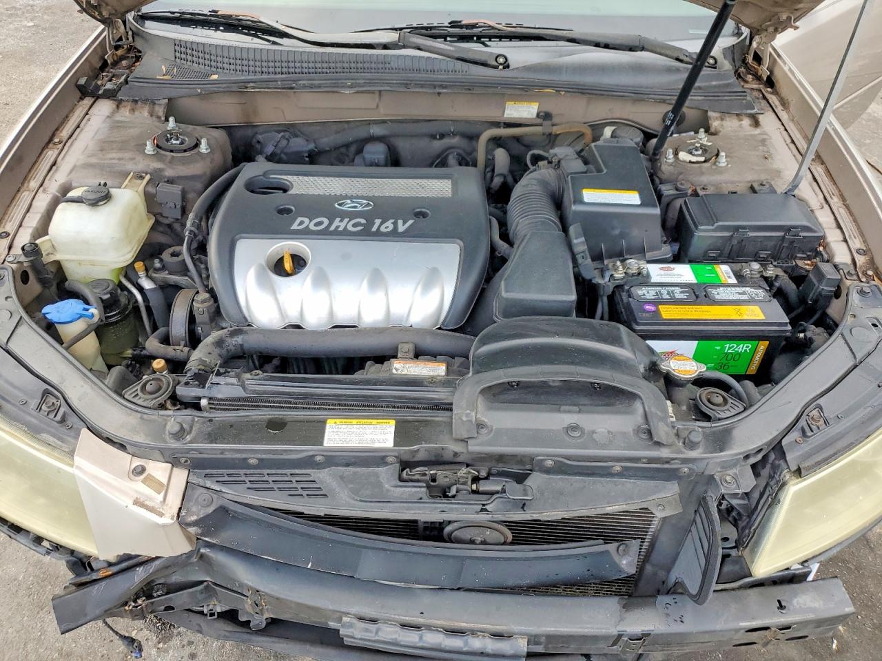 2006 Hyundai Sonata Gls Beige vin: 5NPEU46C46H159991