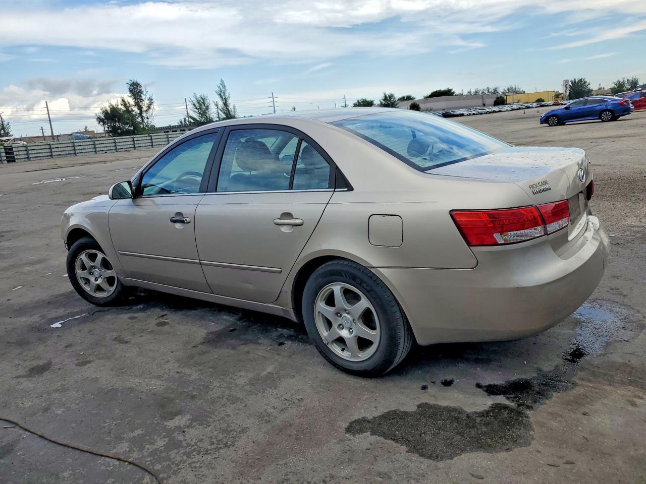 2006 Hyundai Sonata Gls Beige vin: 5NPEU46C46H159991