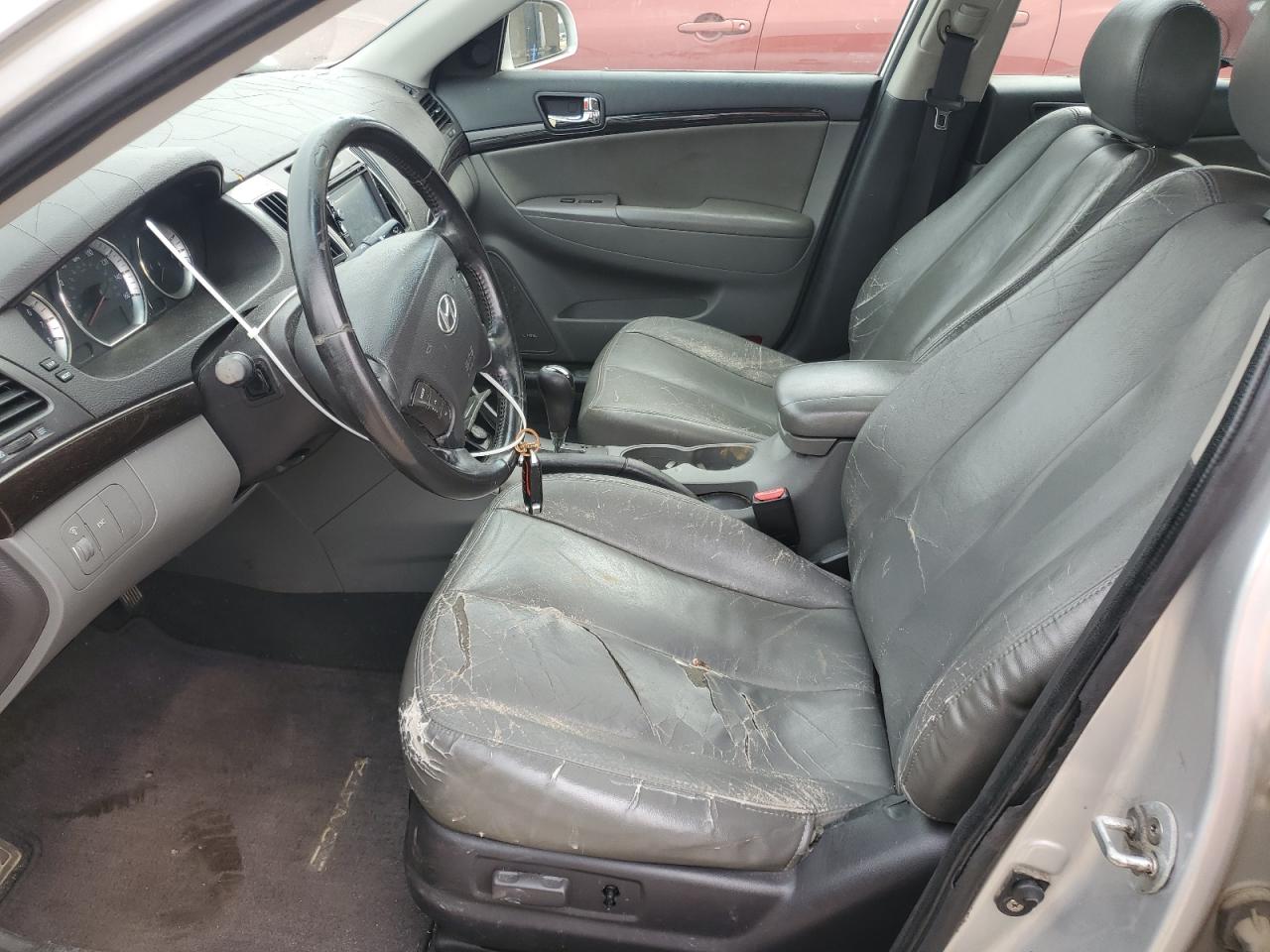 2009 Hyundai Sonata Se Silver vin: 5NPEU46C49H529566