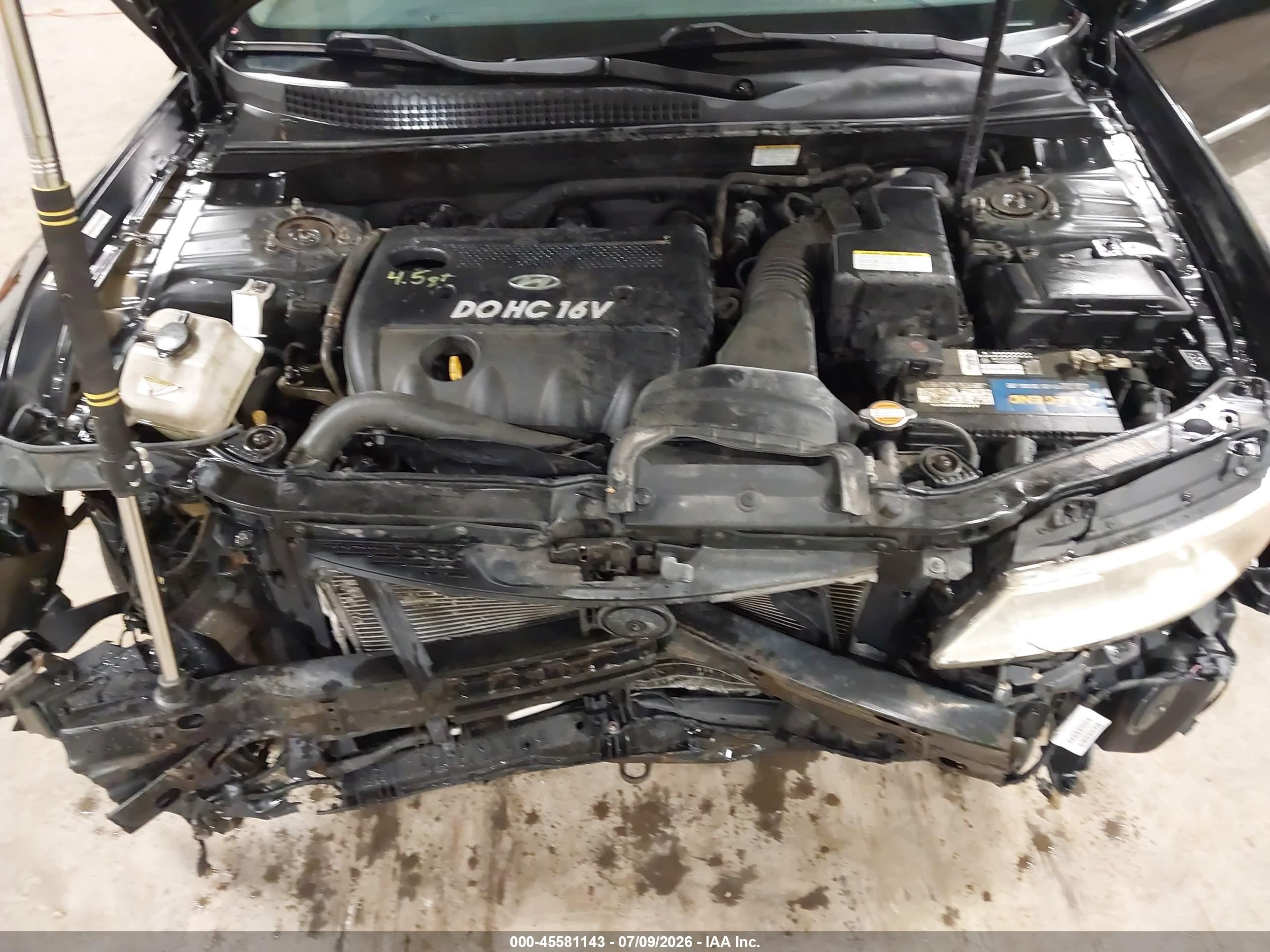 2008 Hyundai Sonata Limited/se Black vin: 5NPEU46C58H364626