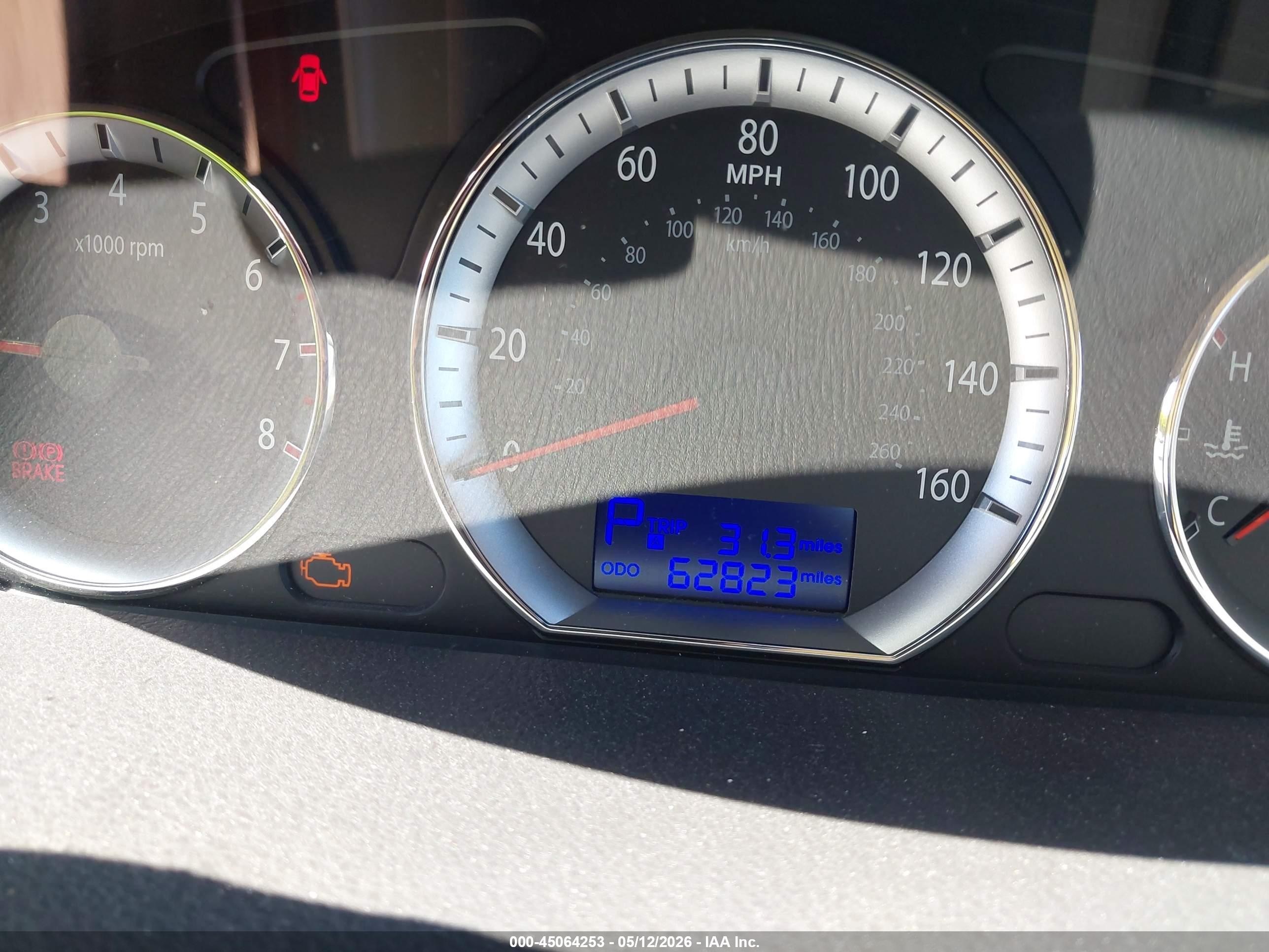 2009 Hyundai Sonata Limited Burgundy vin: 5NPEU46C59H405659