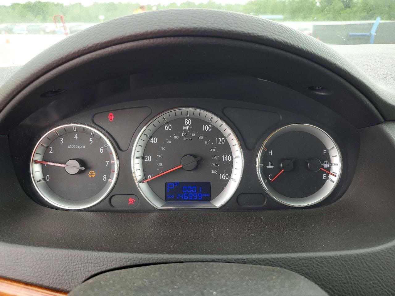 2009 Hyundai Sonata Limited Green vin: 5NPEU46C59H428701