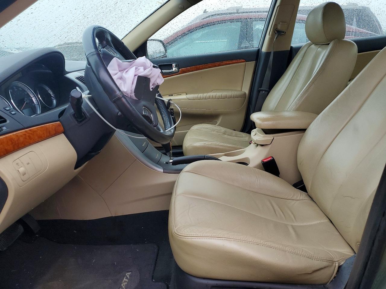 2009 Hyundai Sonata Limited Green vin: 5NPEU46C59H428701