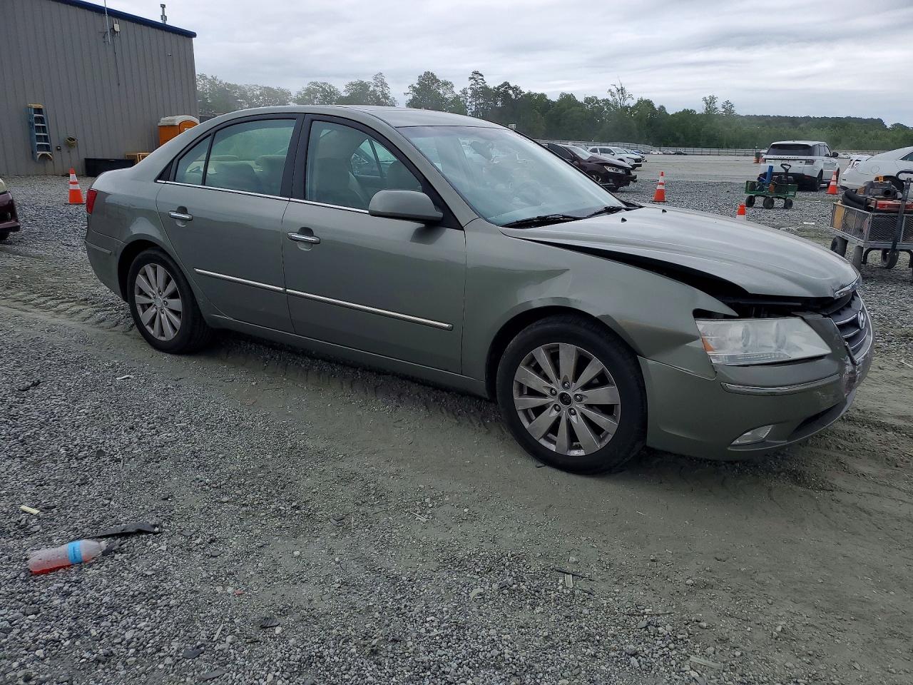 2009 Hyundai Sonata Limited Green vin: 5NPEU46C59H428701