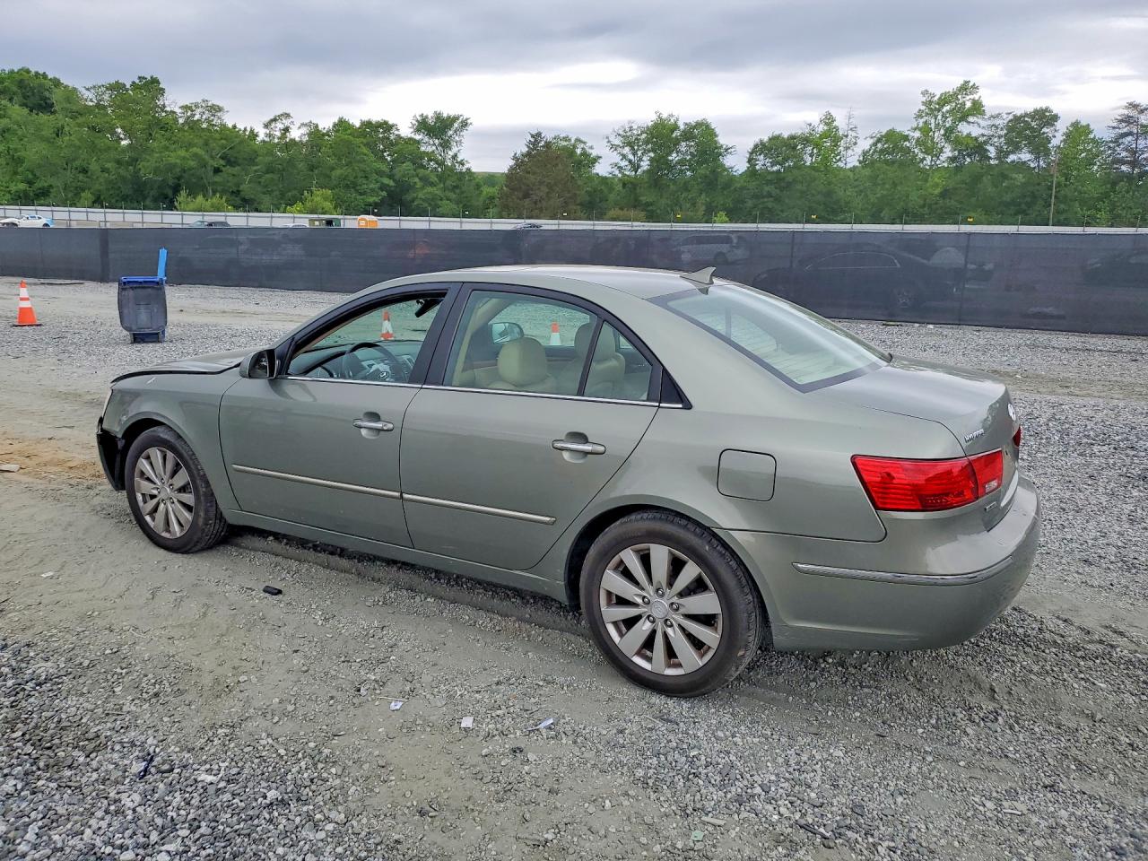 2009 Hyundai Sonata Limited Green vin: 5NPEU46C59H428701