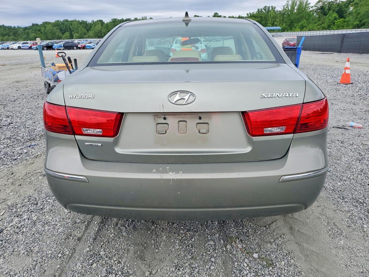2009 Hyundai Sonata Limited Green vin: 5NPEU46C59H428701