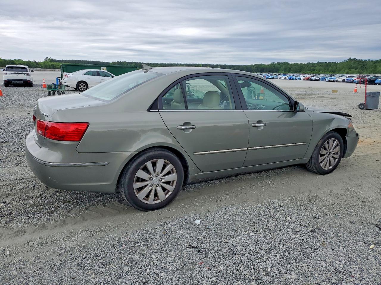 2009 Hyundai Sonata Limited Green vin: 5NPEU46C59H428701