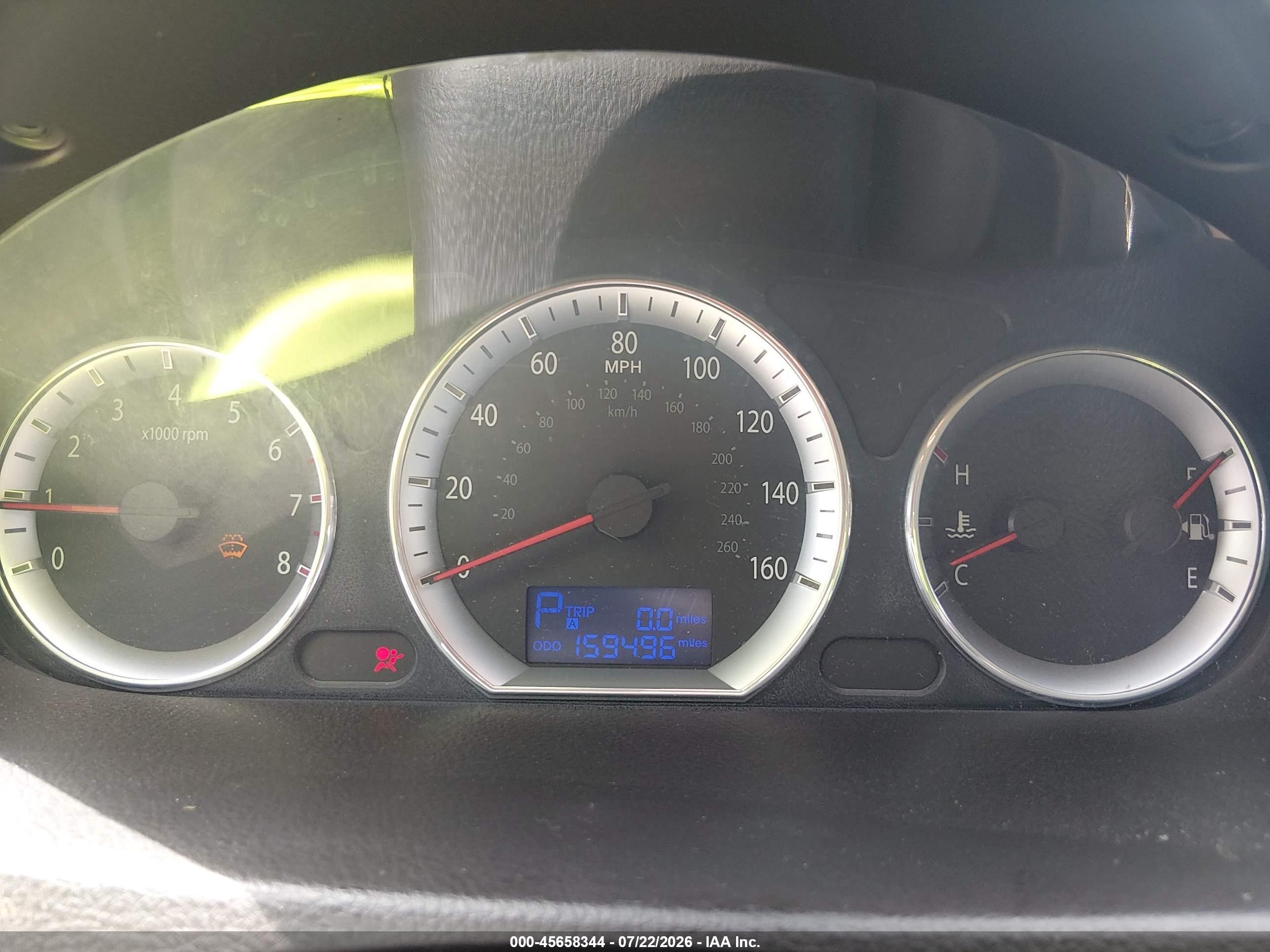 2009 Hyundai Sonata Limited Light Blue vin: 5NPEU46C59H447720