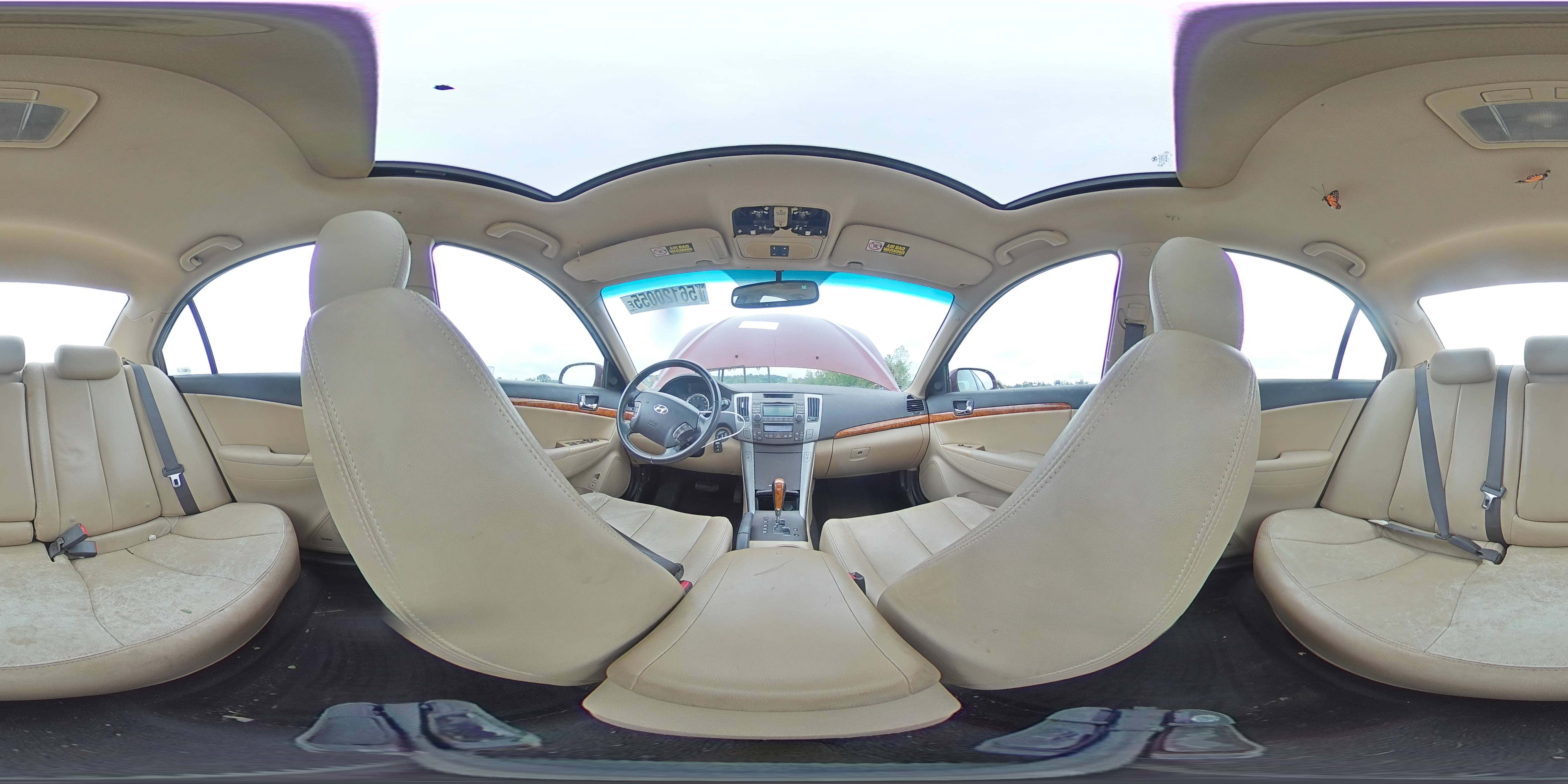 2009 Hyundai Sonata Se Maroon vin: 5NPEU46C59H538048