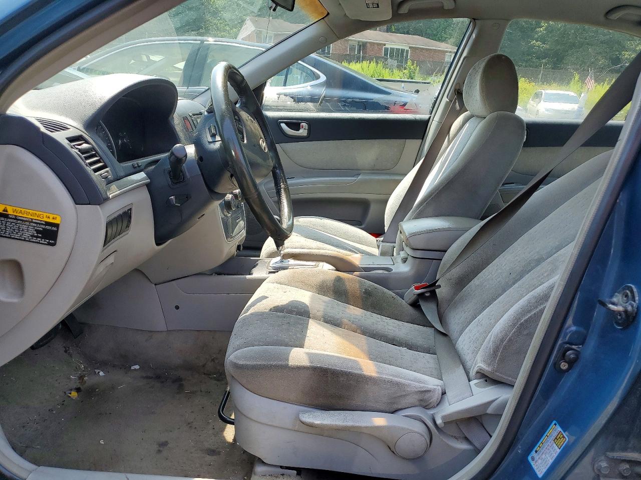 2006 Hyundai Sonata Gls Синий vin: 5NPEU46C66H165825