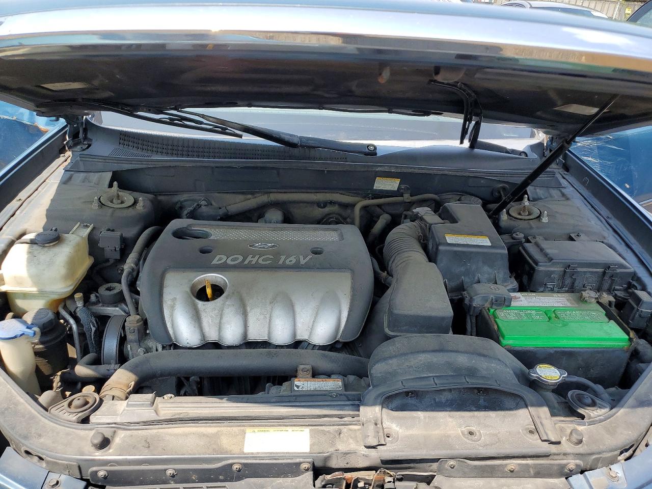 2006 Hyundai Sonata Gls Синий vin: 5NPEU46C66H165825
