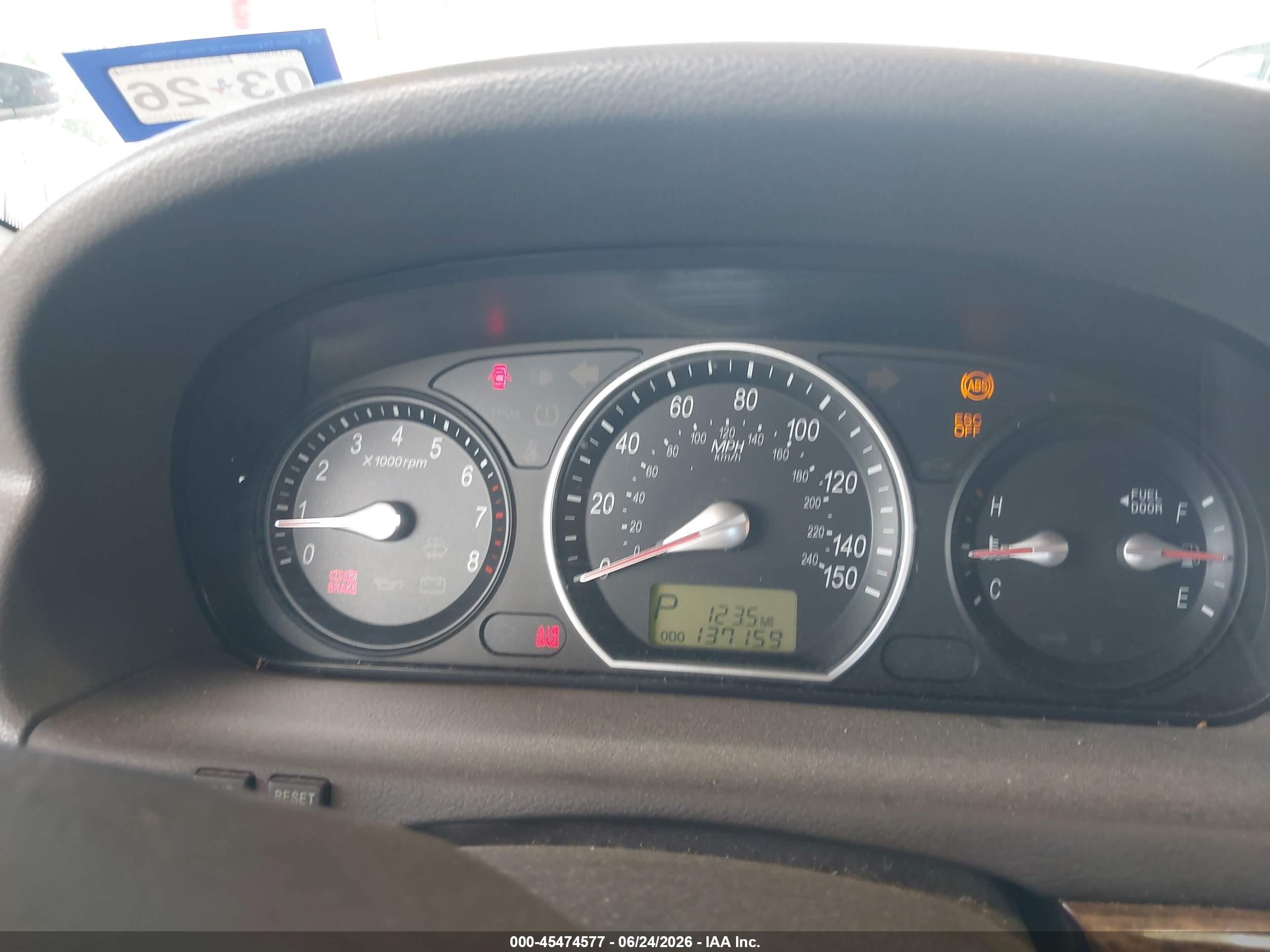 2006 Hyundai Sonata Gls Gold vin: 5NPEU46C76H165350