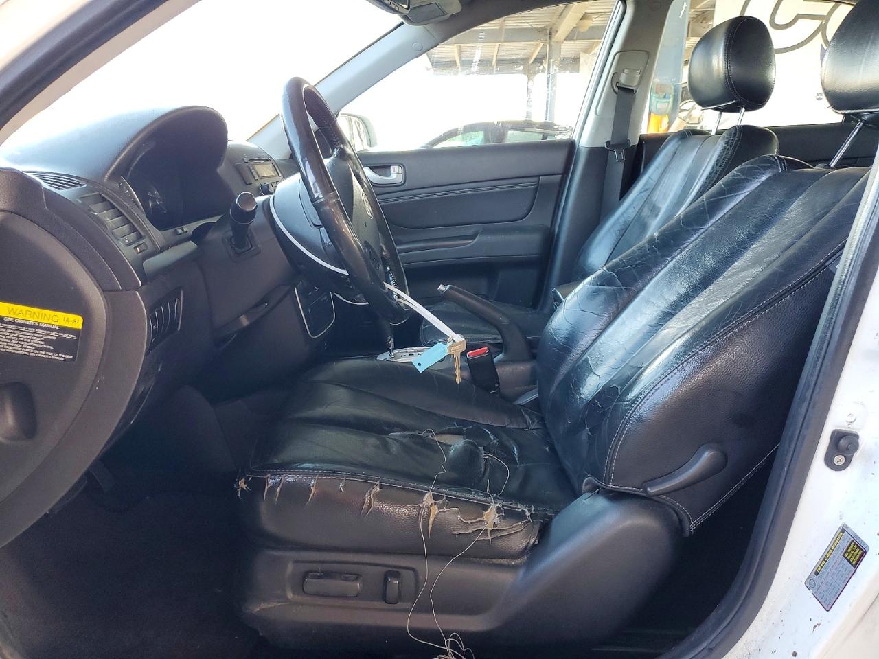 2008 Hyundai Sonata Se Белый vin: 5NPEU46C78H372873
