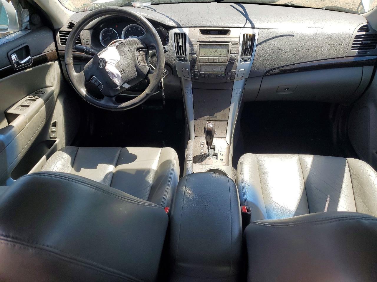2009 Hyundai Sonata Limited Серебряный vin: 5NPEU46C79H411351