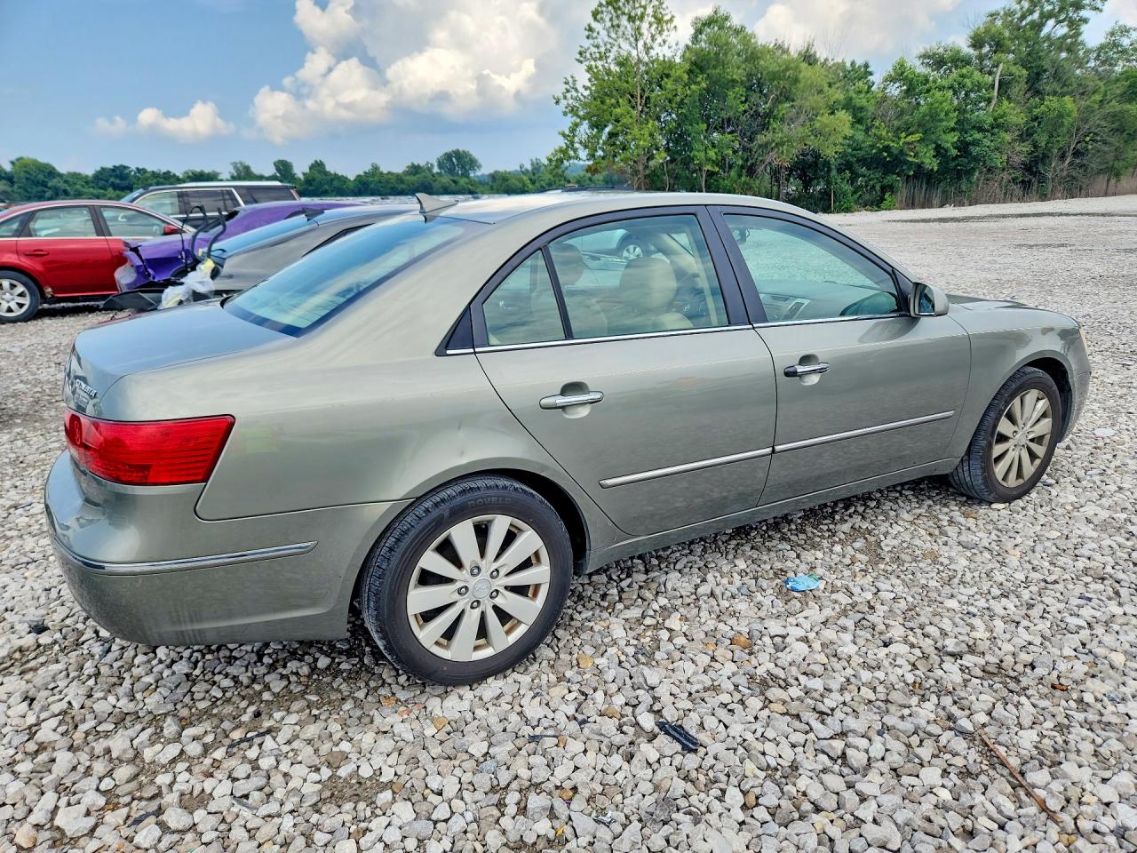 2009 Hyundai Sonata Limited Gray vin: 5NPEU46C79H514950