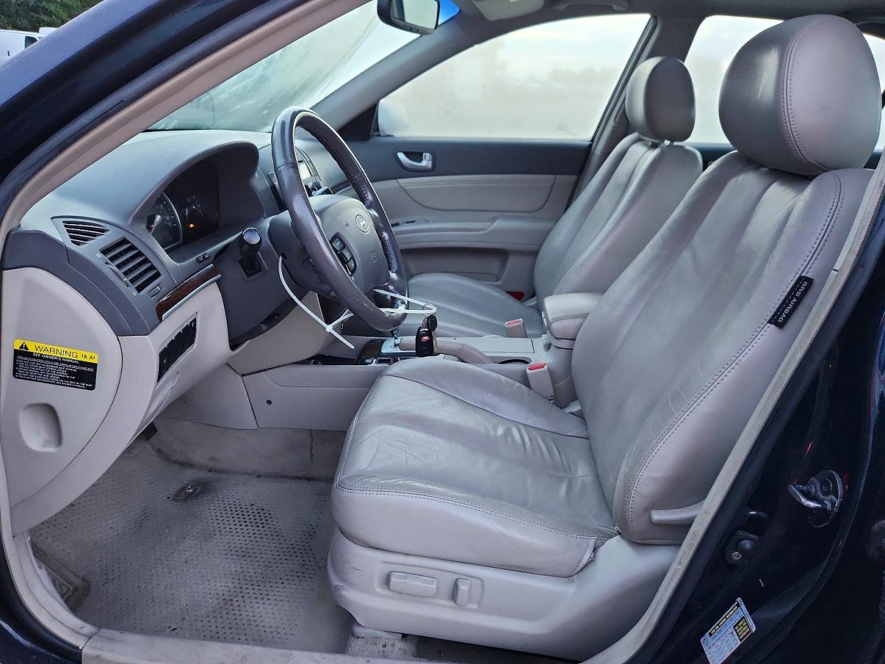 2008 Hyundai Sonata Se Blue vin: 5NPEU46C88H366967