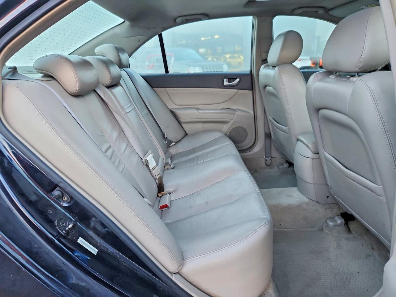 2008 Hyundai Sonata Se Blue vin: 5NPEU46C88H366967
