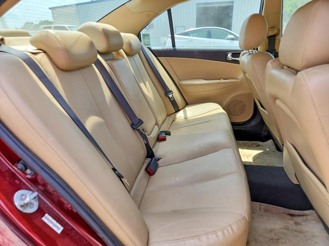 2009 Hyundai Sonata Limited Burgundy vin: 5NPEU46C89H529392