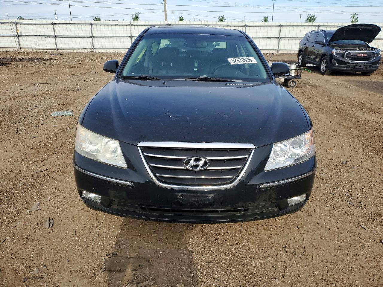2009 Hyundai Sonata Limited Black vin: 5NPEU46C89H573585