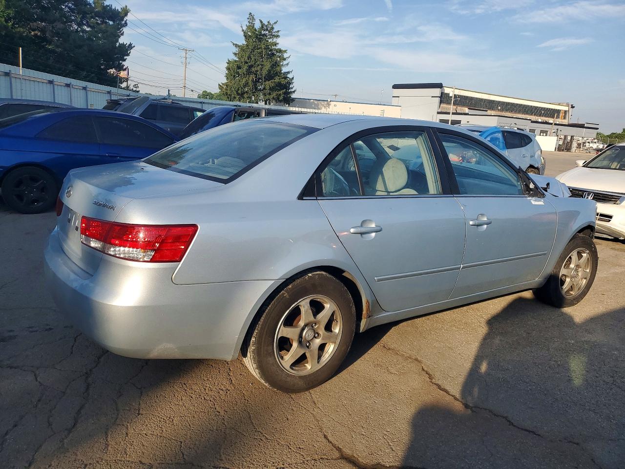 2006 Hyundai Sonata Gls Серебряный vin: 5NPEU46C96H168069