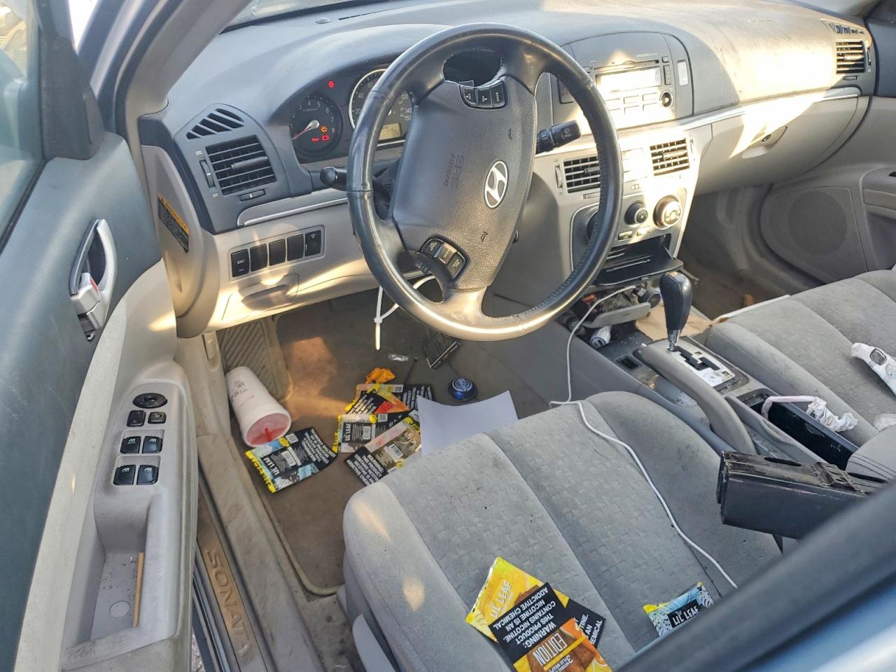2006 Hyundai Sonata Gls Серебряный vin: 5NPEU46C96H168069
