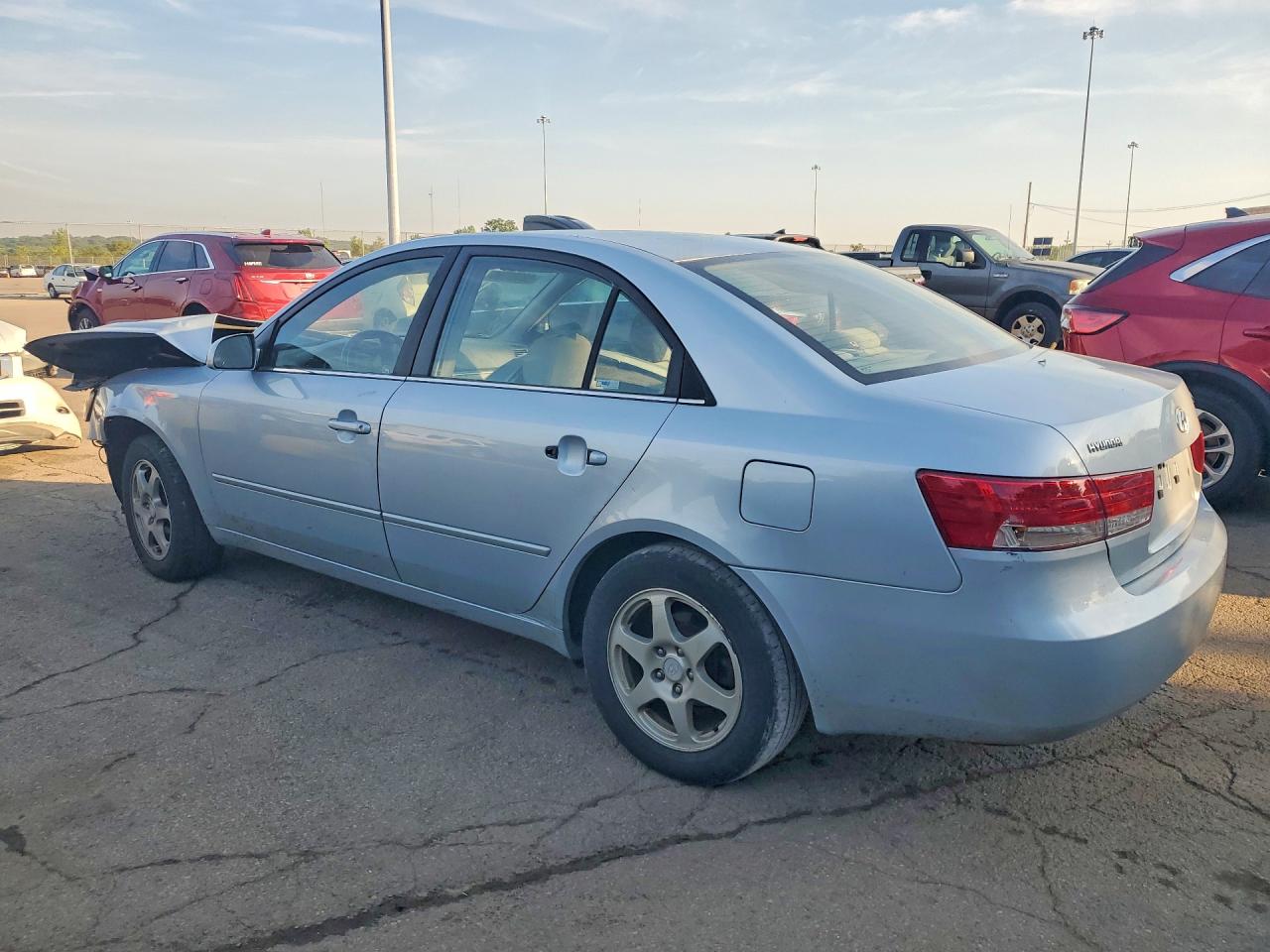 2006 Hyundai Sonata Gls Серебряный vin: 5NPEU46C96H168069
