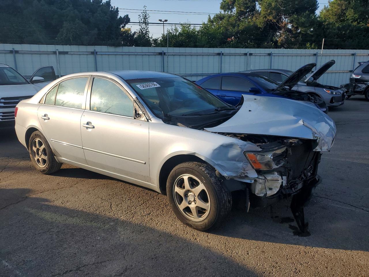 2006 Hyundai Sonata Gls Серебряный vin: 5NPEU46C96H168069