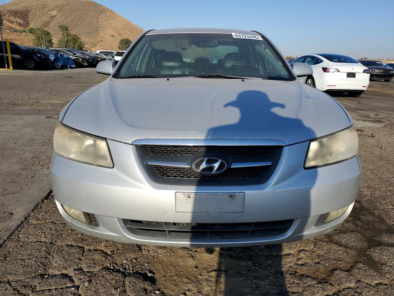 2008 Hyundai Sonata Se Silver vin: 5NPEU46C98H335436