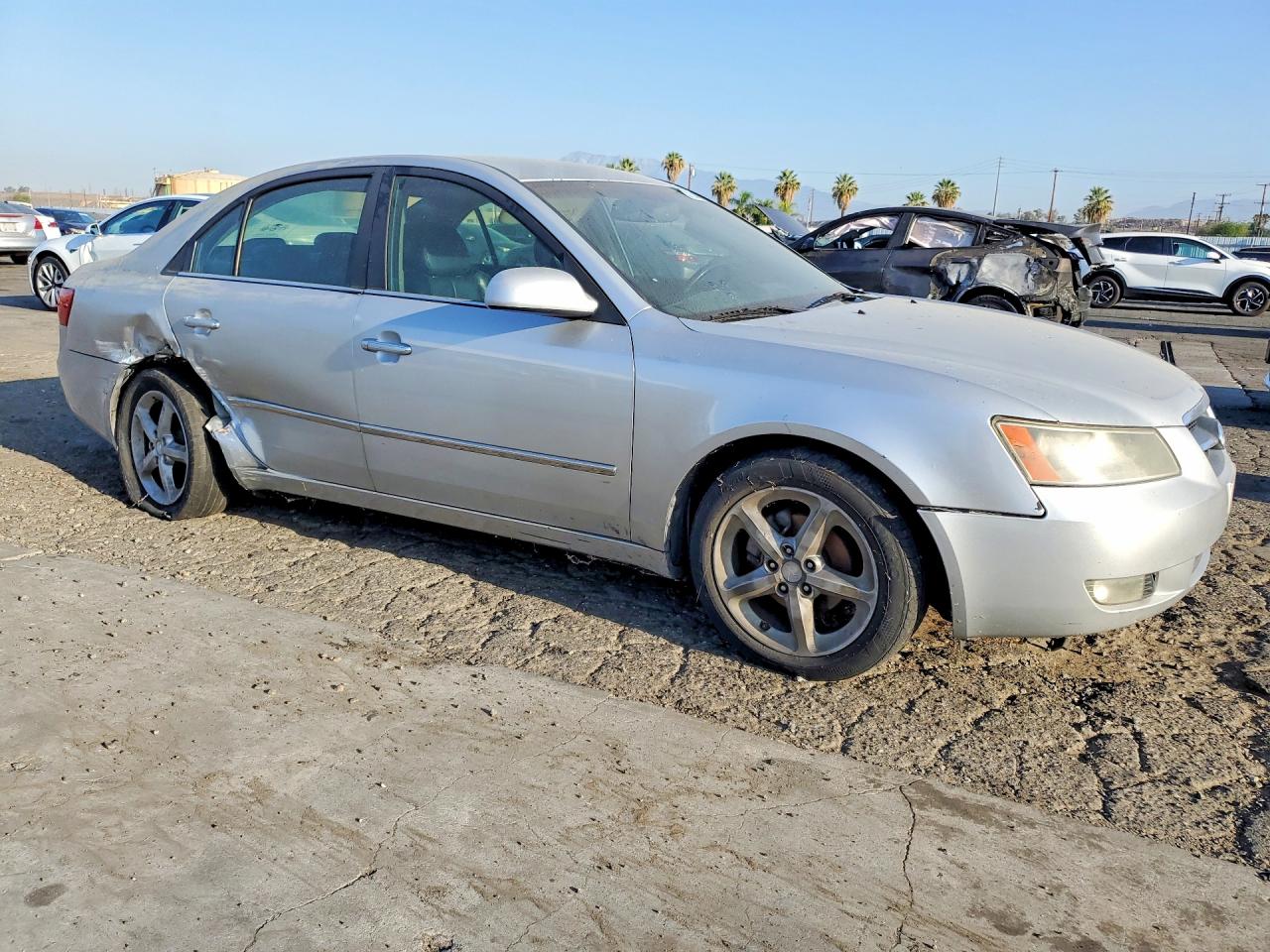 2008 Hyundai Sonata Se Silver vin: 5NPEU46C98H335436