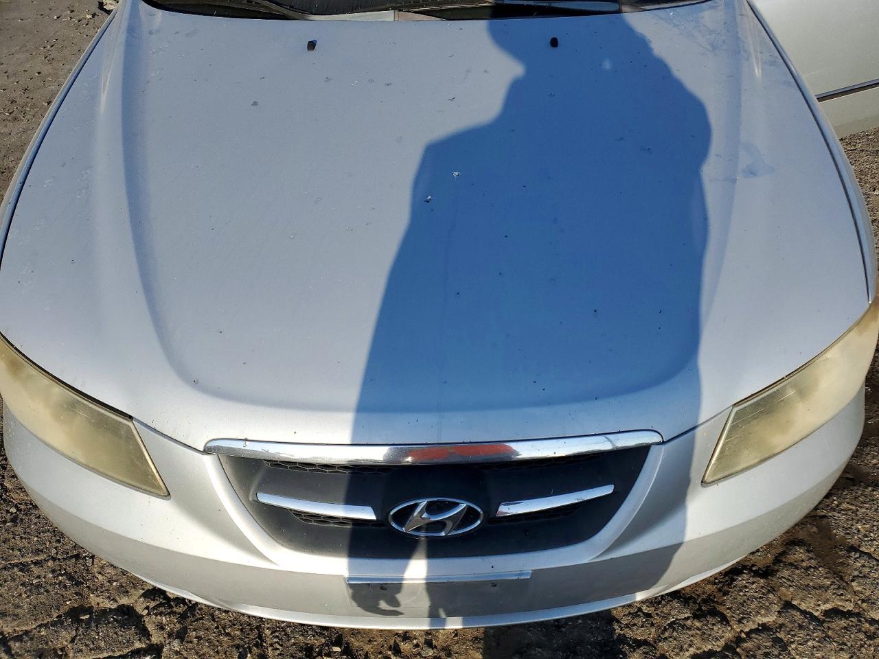 2008 Hyundai Sonata Se Silver vin: 5NPEU46C98H335436