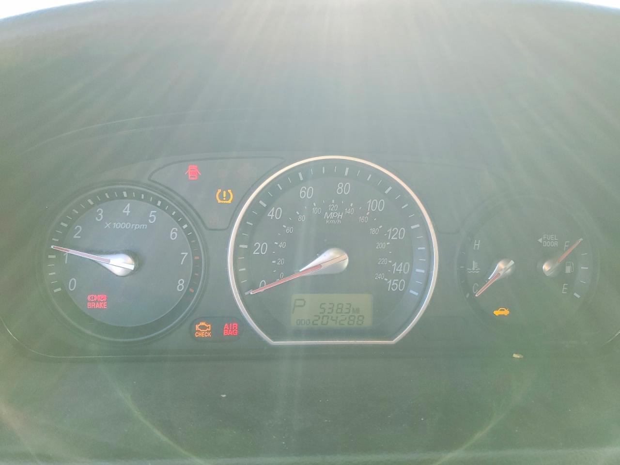 2008 Hyundai Sonata Se Silver vin: 5NPEU46C98H335436