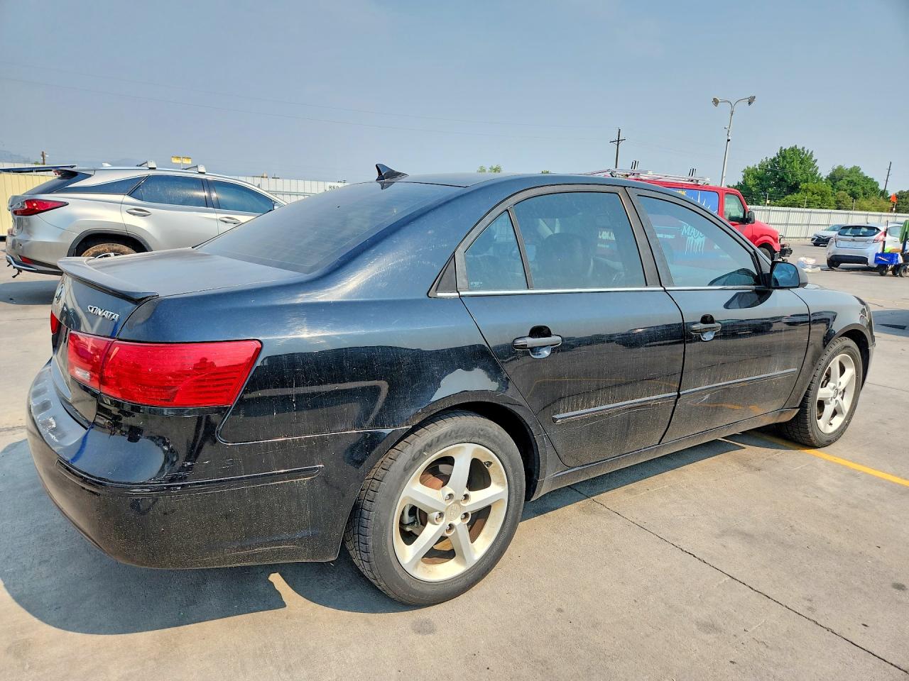 2009 Hyundai Sonata Se Black vin: 5NPEU46C99H529532