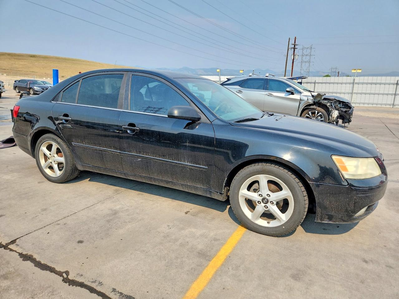 2009 Hyundai Sonata Se Black vin: 5NPEU46C99H529532